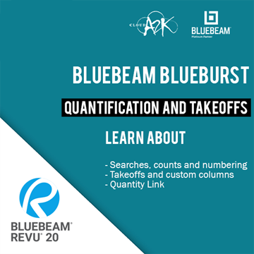 BLUEBEAM BLUEBURST - QUANTIFICATION AND TAKEOFFS